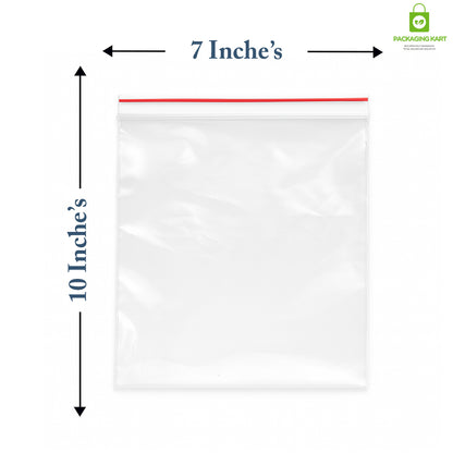 Transparent Zip Lock Bag for Food and Jewellery Packaging