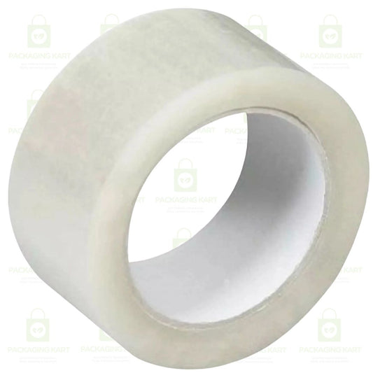0.5 Inch X 100 Meters White BOPP Tape Roll – Heavy Duty Packaging Tape for Shipping & Moving