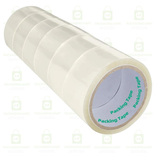 2 Inch X 100 Meters White Carton Sealing BOPP Tape – Heavy Duty Packing Tape for Industrial Use