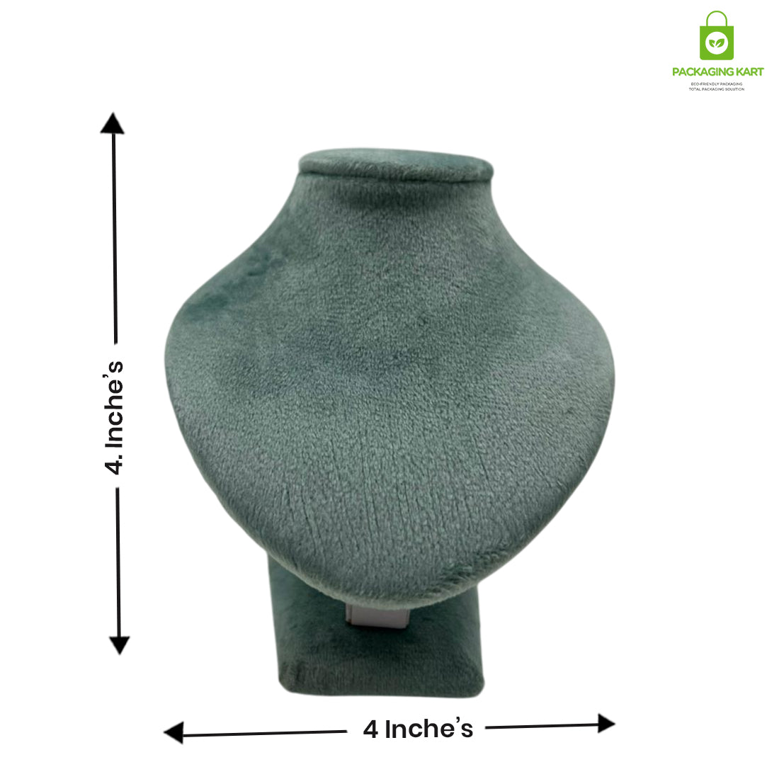 Velvet Jewellery Bust Stand | Elegant Fancy Display Model