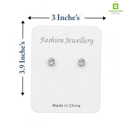 Reusable Earring Holder Cards – Eco-Conscious Jewellery Display
