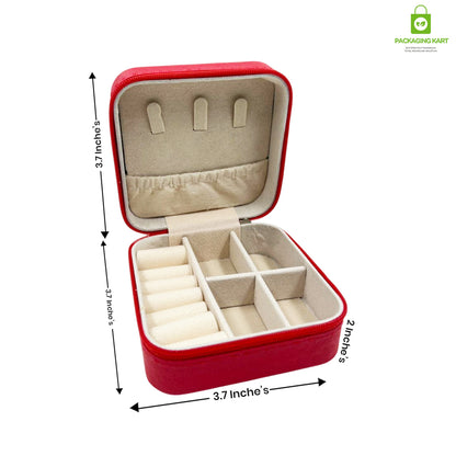 Jewellery Organizer Case for Rings, Earrings, Necklaces & Bracelets