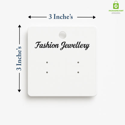 Small Stud Earring Display Cards – Perfect for Compact Packaging
