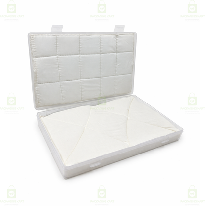 Compact Plastic Jewellery Organizer with Cushion Cotton Padding – Anti Tarnish Storage Box