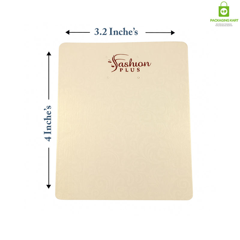 Durable Necklace Display Holder Cards for Jewelry Shops