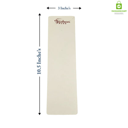 Elegant Necklace & Jewellery Display Cards for Packaging