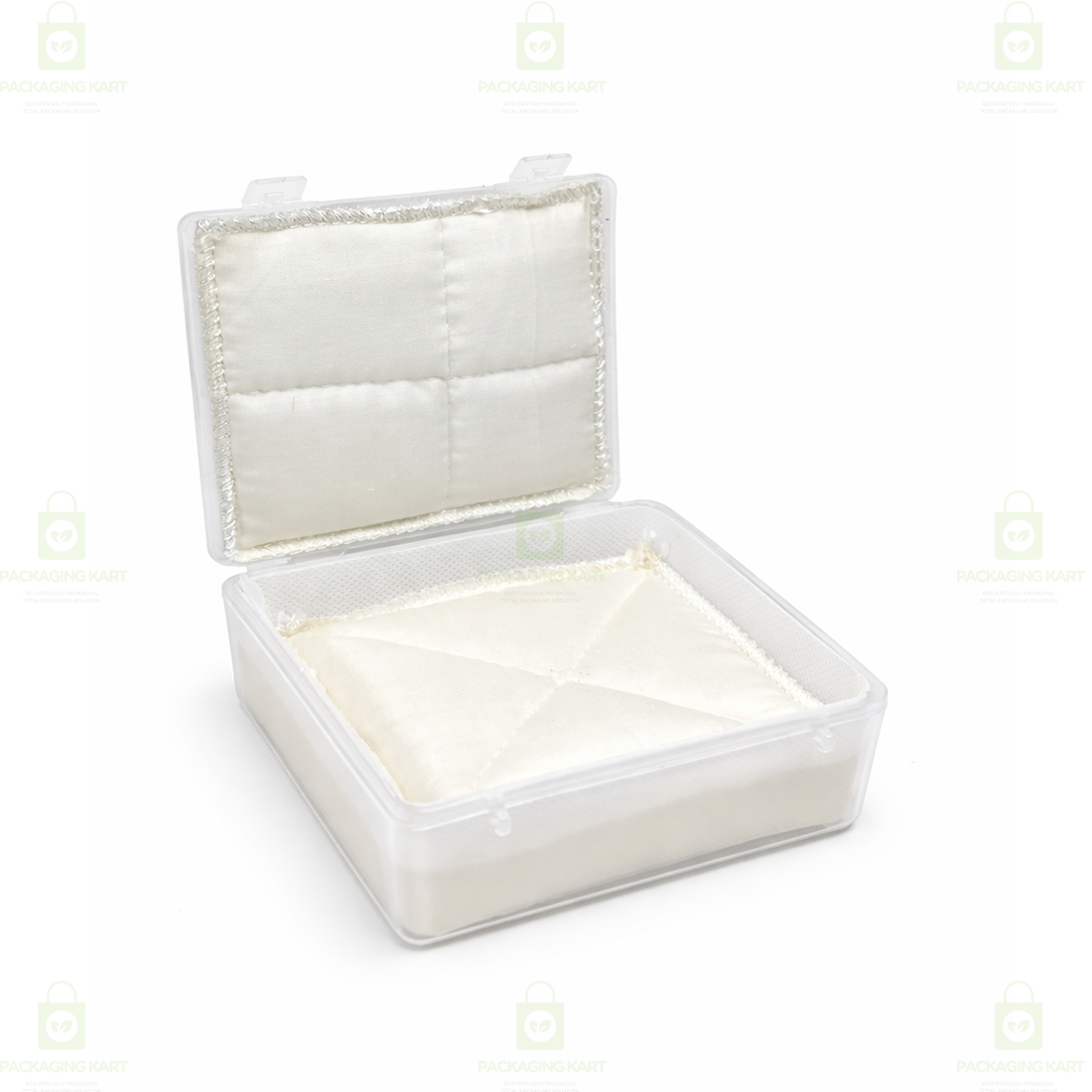 Jewellery Plastic Box with White Cushion Cotton Padding – Anti-Oxidation Jewellery Organizer for Safe Storage