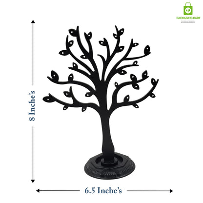 Tree Style Plastic Earring Display Stand for Shop