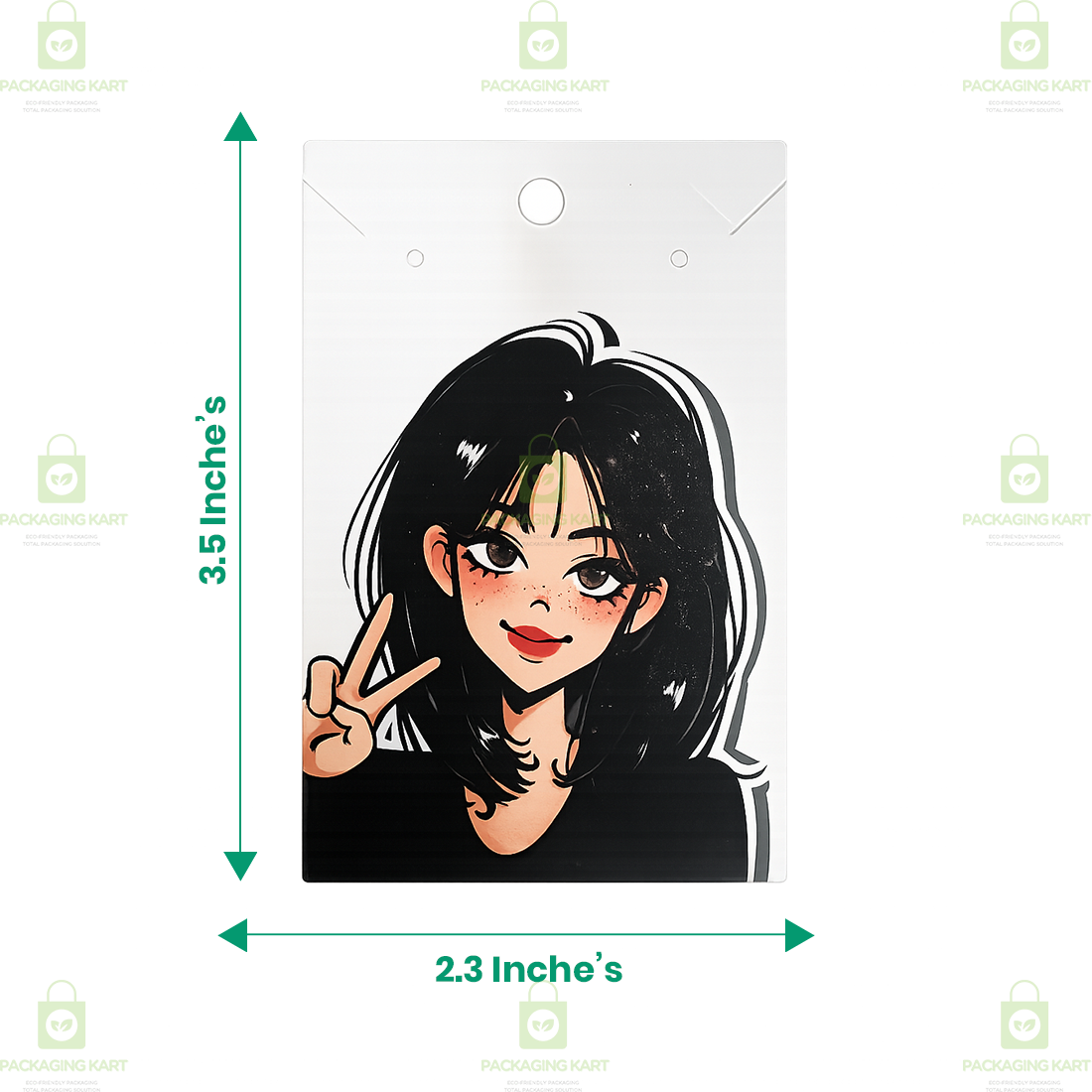 Premium Necklace Baby Card for Mangalsutra | Jewellery Presentation Card