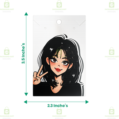 Premium Necklace Baby Card for Mangalsutra | Jewellery Presentation Card