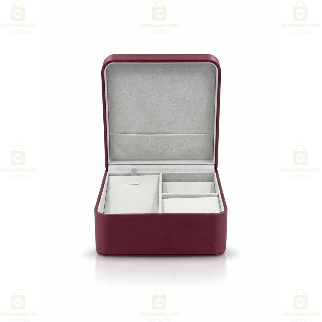 Multi-Compartment Jewellery Organizer Box – Rings, Earrings & Necklaces