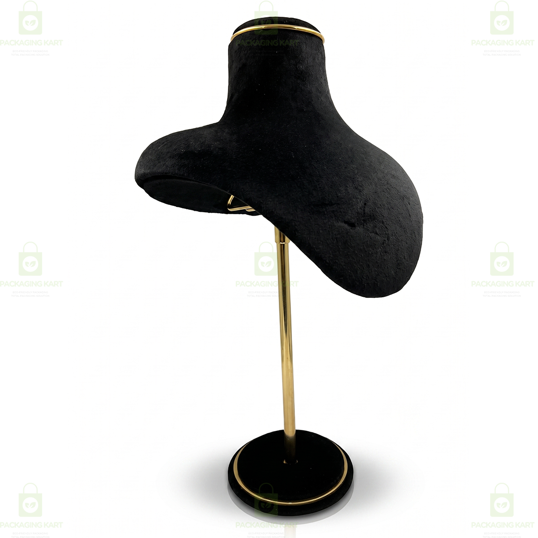 Premium Quality Velvet Foldable Jewellery Necklace Stand | Elegant Necklace Display Holder