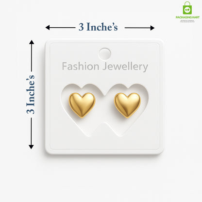 Elegant Earring Jewellery Holder Cards – Perfect for Display & Gifting