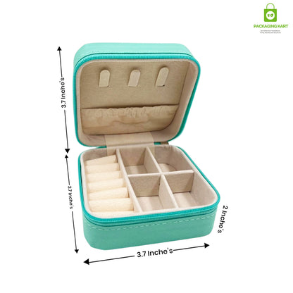 Jewellery Organizer Case for Rings, Earrings, Necklaces & Bracelets