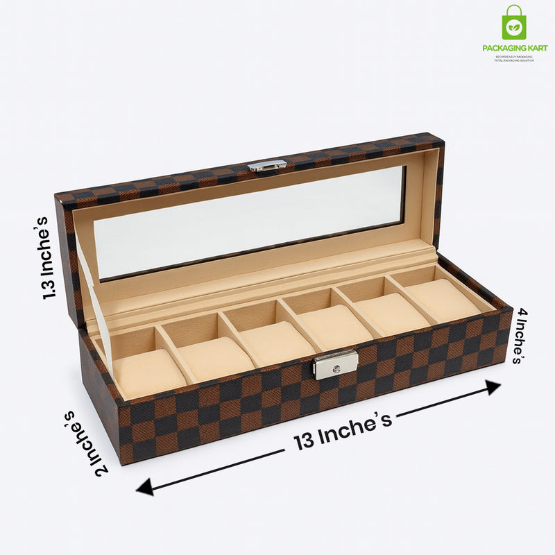 Premium Multi Colour Watch & Bracelet Jewellery Storage Box