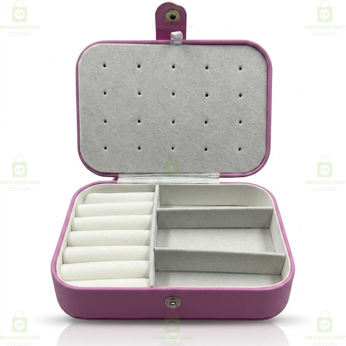 Premium 2 Step Jewellery Box for Women – Velvet Organizer Gift Case for Rings, Earrings & Necklace