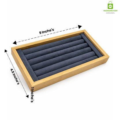 Premium Kada and Bracelet Tray – Velvet Jewellery Organizer