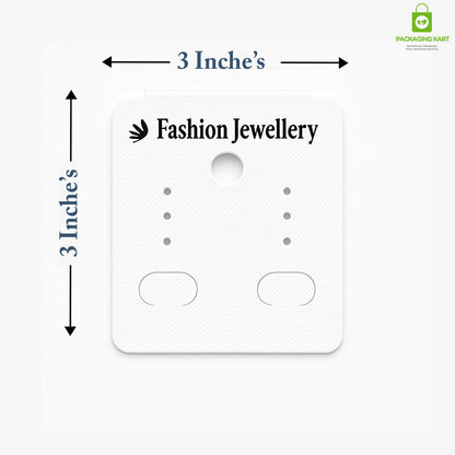 Premium Earring Jewellery Cards – Sturdy & Stylish Display