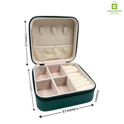 Jewellery Organizer Case for Rings, Earrings, Necklaces & Bracelets