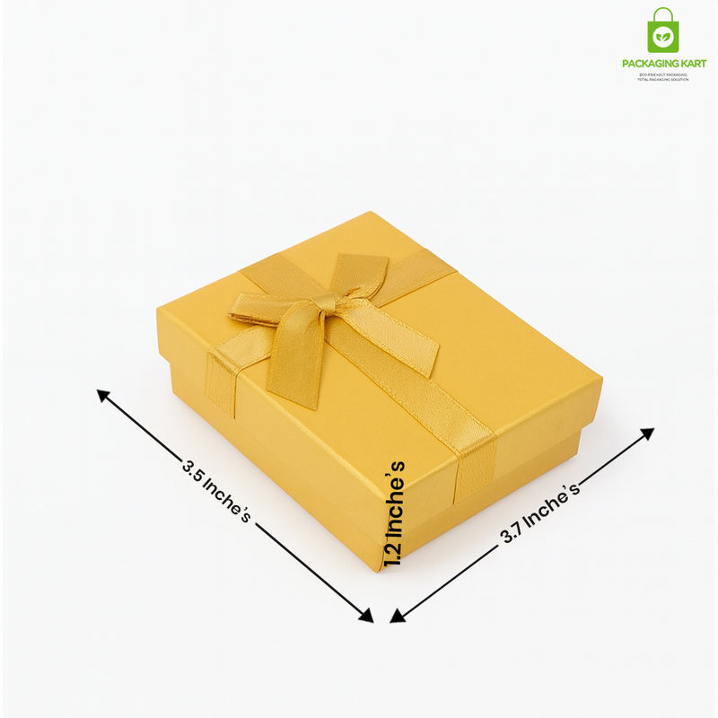 Yellow Multi-Layer Jewellery Box with Lock – Safe & Durable