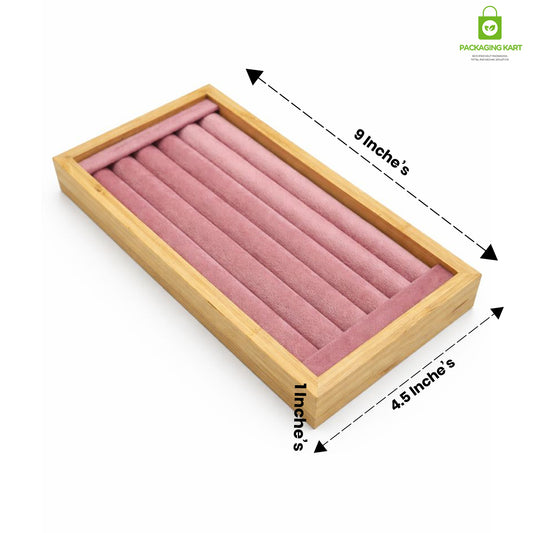 Premium Kada and Bracelet Tray – Velvet Jewellery Organizer