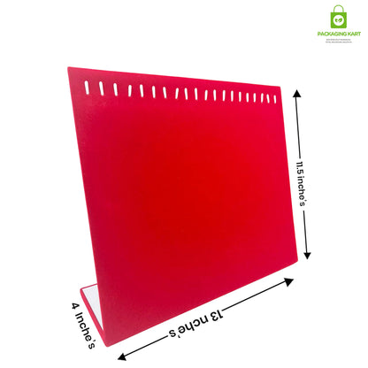 Premium Velvet Chain Pendant Tray – Jewellery Display Tray