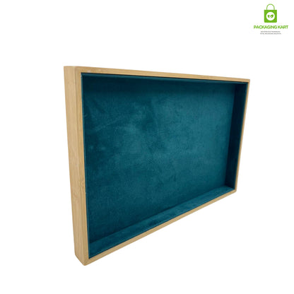 Luxury Green Velvet Box for Bracelet, Kada & Watch – Premium Jewellery Packaging