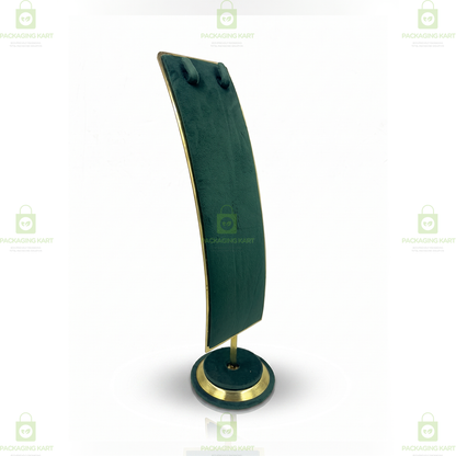 Luxury Velvet Jewellery Bust Stand for Necklace and Pendant Collection