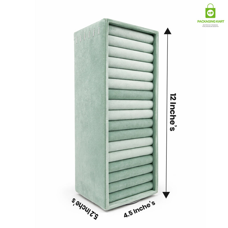 2 in 1 Rotated Jewellery Set with Chain, Bangles & Rings for Women