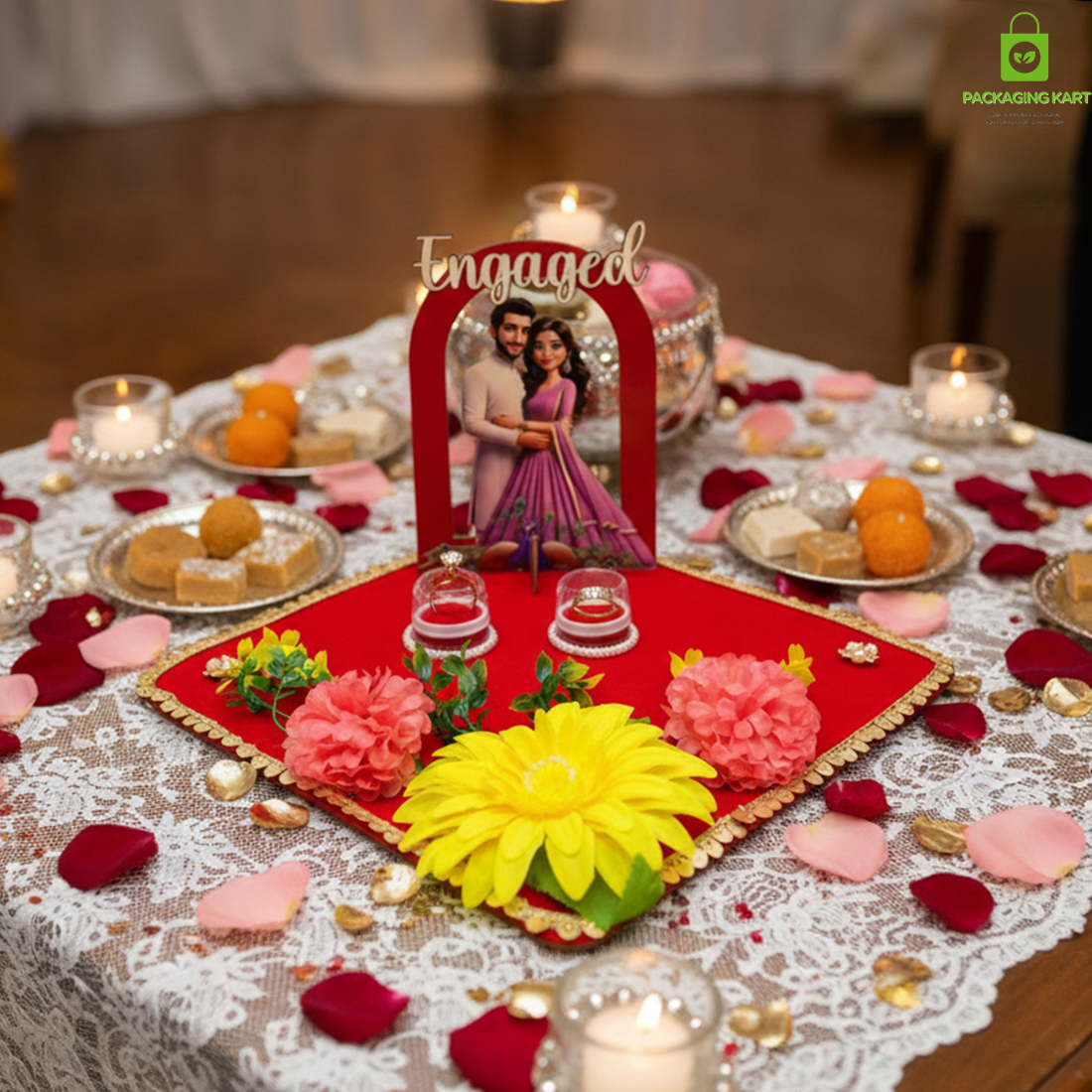 Premium Wedding Door Board Combo Pack (Set of 7) for Mehndi, Haldi & Marriage Home Decor