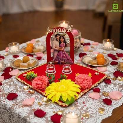 Premium Wedding Door Board Combo Pack (Set of 7) for Mehndi, Haldi & Marriage Home Decor