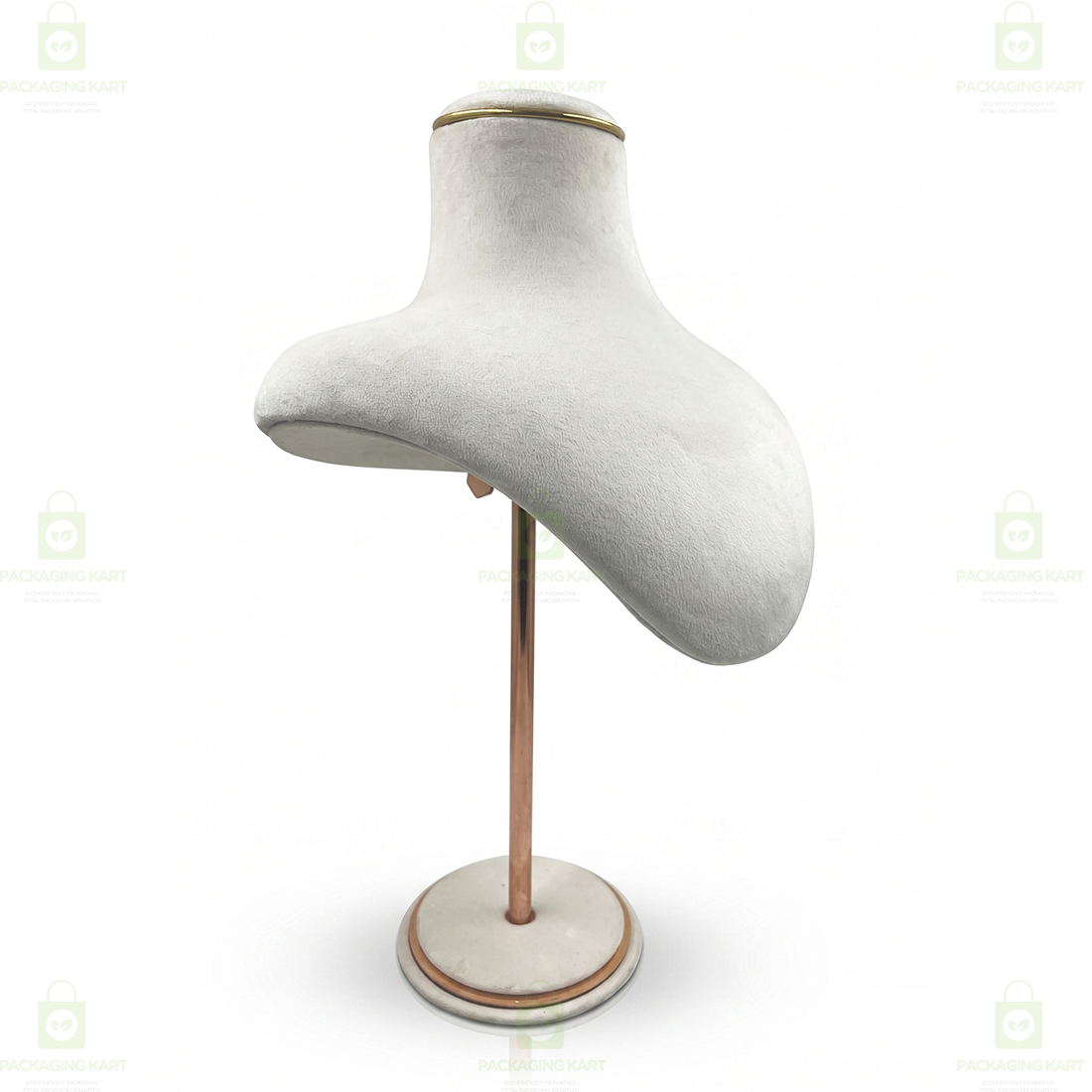 Premium Quality Velvet Foldable Jewellery Necklace Stand | Elegant Necklace Display Holder