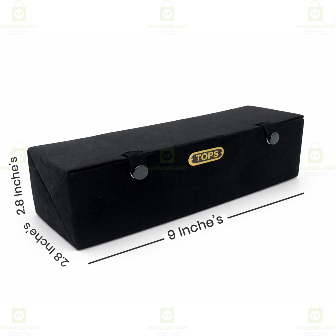 Black Velvet Earring Box with 16 Slots – Jewelry Storage Organizer Case