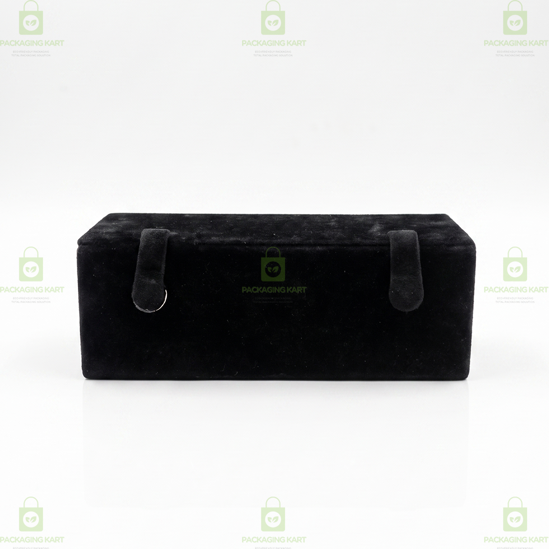 Black Velvet Earring Box with 12 Slots – Jewelry Storage Organizer Case