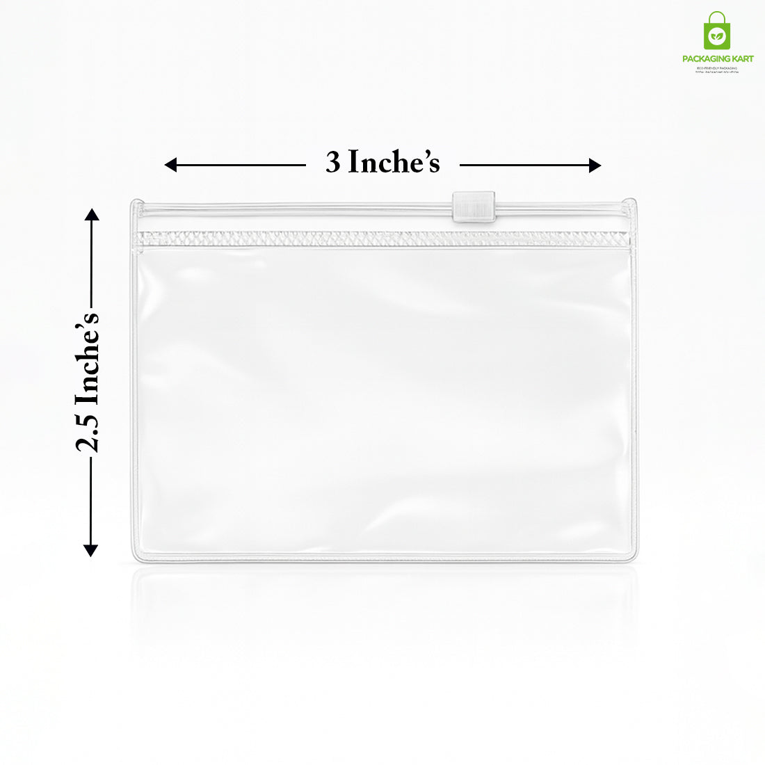 Jewellery Organiser Storage Pouches Clear Zip Lock Cover for Rings, Earings, Necklace, Transparent
