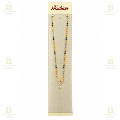 Fashion Jewellery Cards for Chain Pendant and Mangalsutra