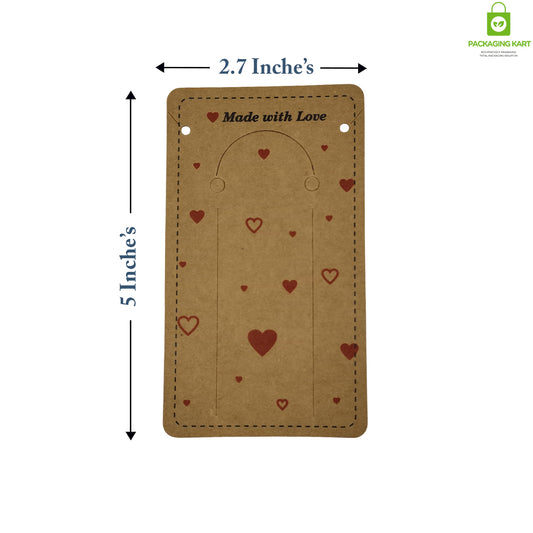 Fancy Keychain Display Card – Premium Packaging for Stylish Keychains