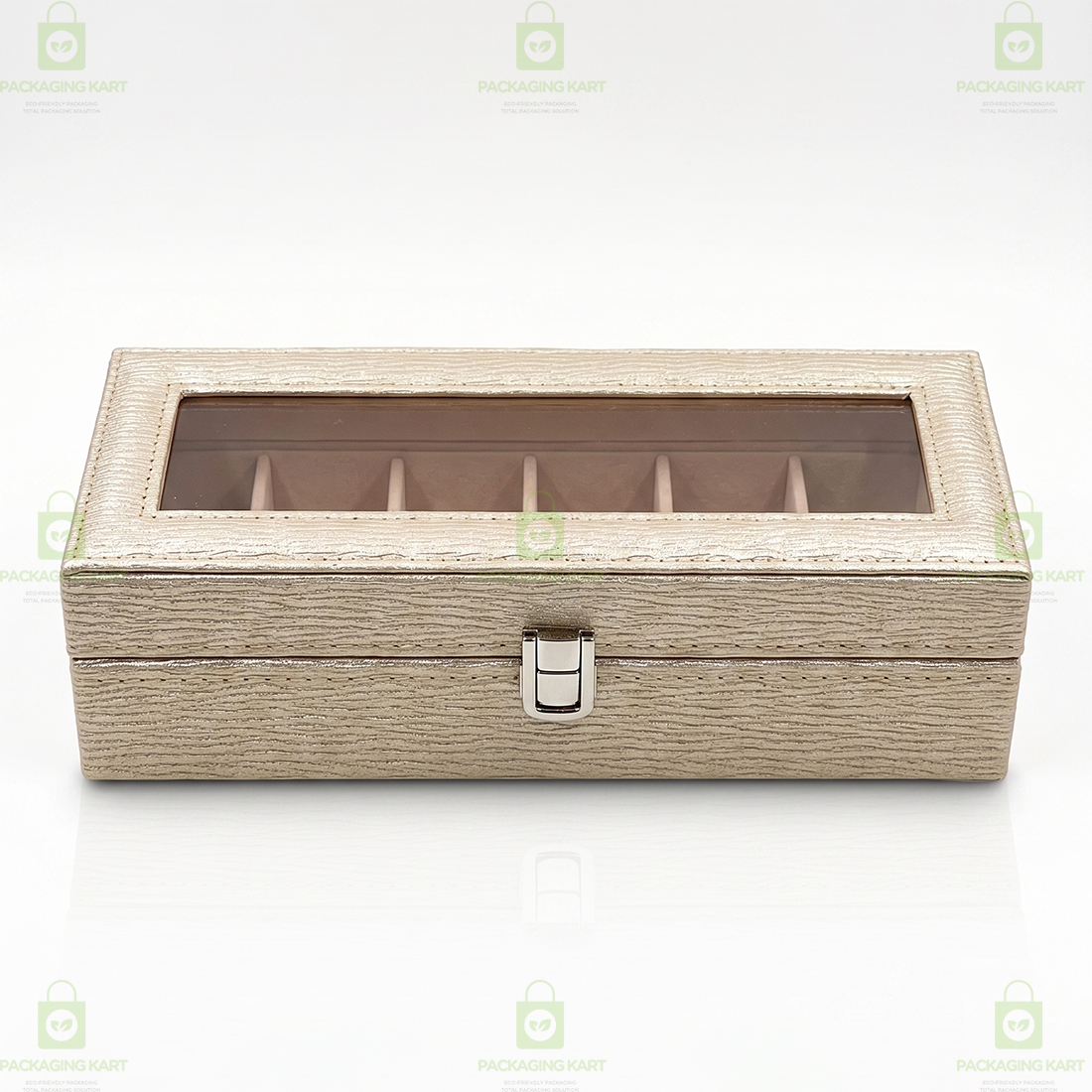 Portable 6 Slot Watch Collection Box for Watches & Bracelets