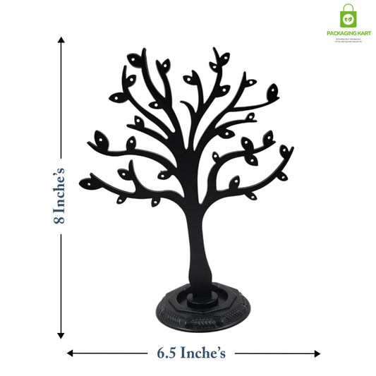 Tree Style Plastic Earring Display Stand for Shop