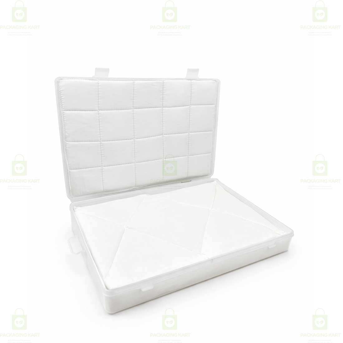 Lightweight Plastic Jewellery Organizer Box with Soft Cotton Cushion for Anti-Oxidation Protection