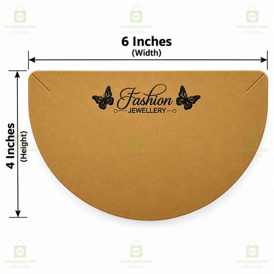 Premium Necklace Chain and Pendant Packaging Cards