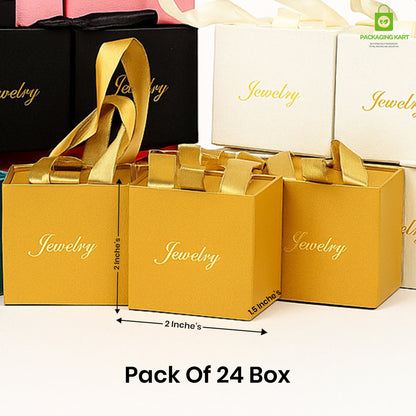 Fancy 24 Pcs Jewellery Organizer Paper Box – Stylish Gift Packaging
