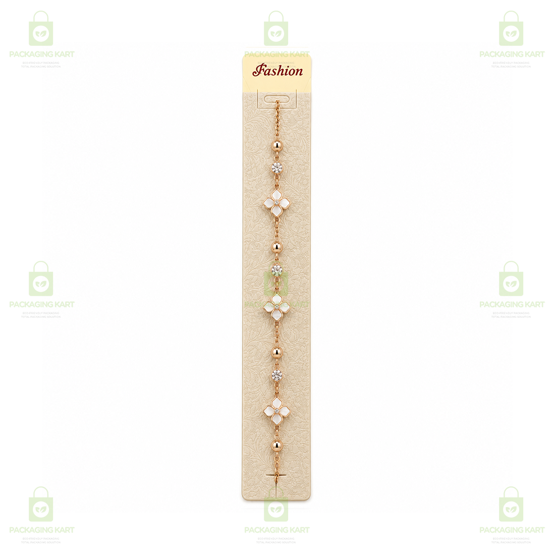 Premium Chain and Bracelet Cards for Jewellery Packaging