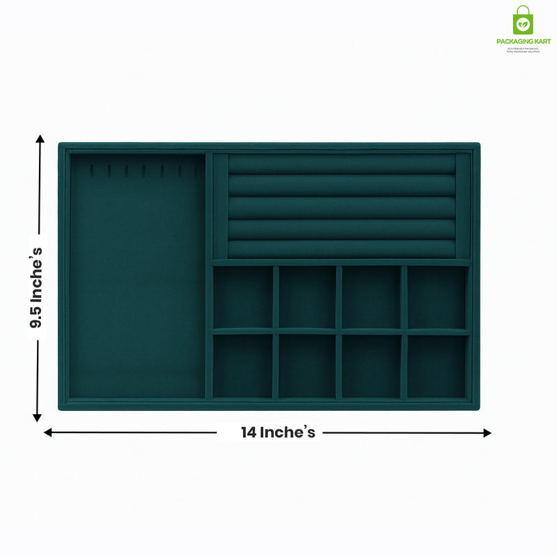 Luxury Green Velvet Box for Bracelet, Kada & Watch – Premium Jewellery Packaging