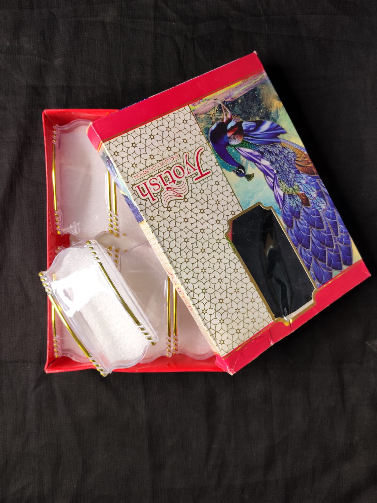 Fancy Rakhi Display Card with Premium Gift Box | Festival Gift Packing PACK OF 6 PCS.