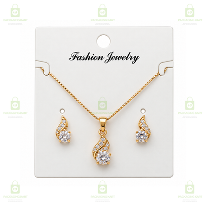 Jewellery Presentation Cards for Chains Pendants and Mangalsutras