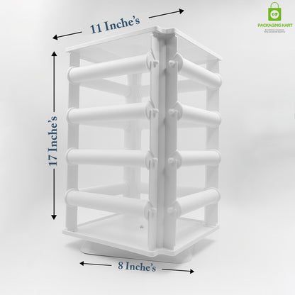 Heavy Duty 16-Tier Bangle & Watch Display Rack for Retail
