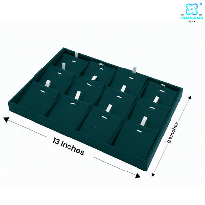 Premium Green Pendant Chain for Jewellery Tray & Necklace Storage