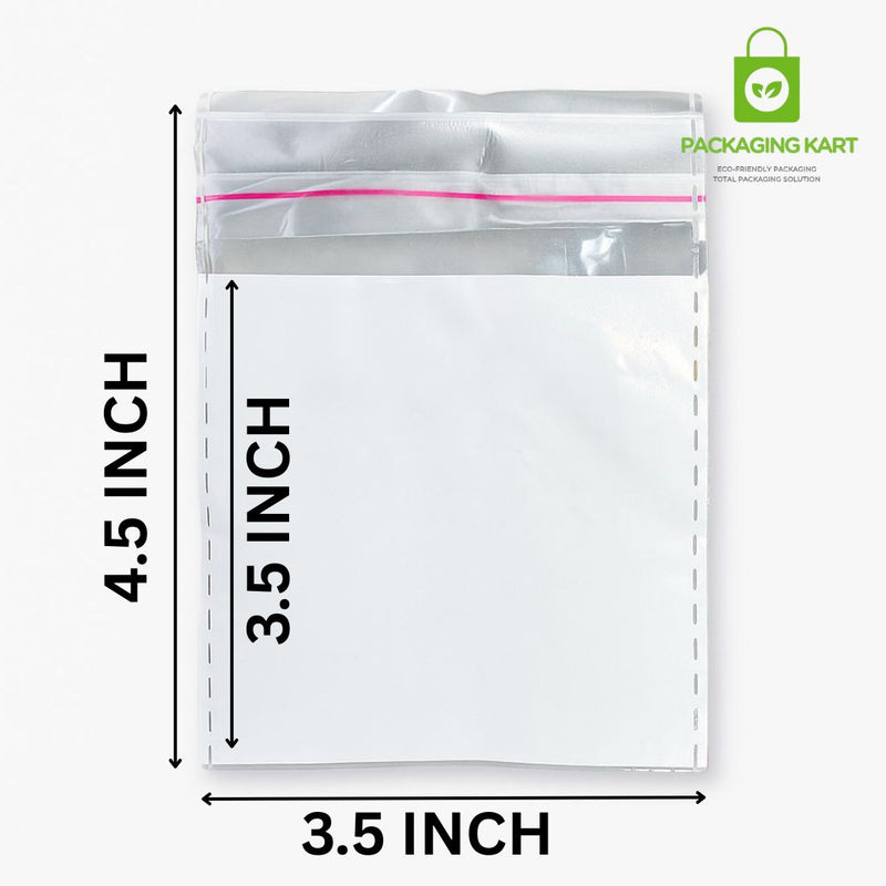 3.5X4.5 51 Micron Jewellery Packing BOPP Self-Sealing Bags – Premium Quality Packaging