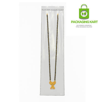 4X12 High-Quality 51 Micron BOPP Self-Seal Bags for Jewellery Packaging